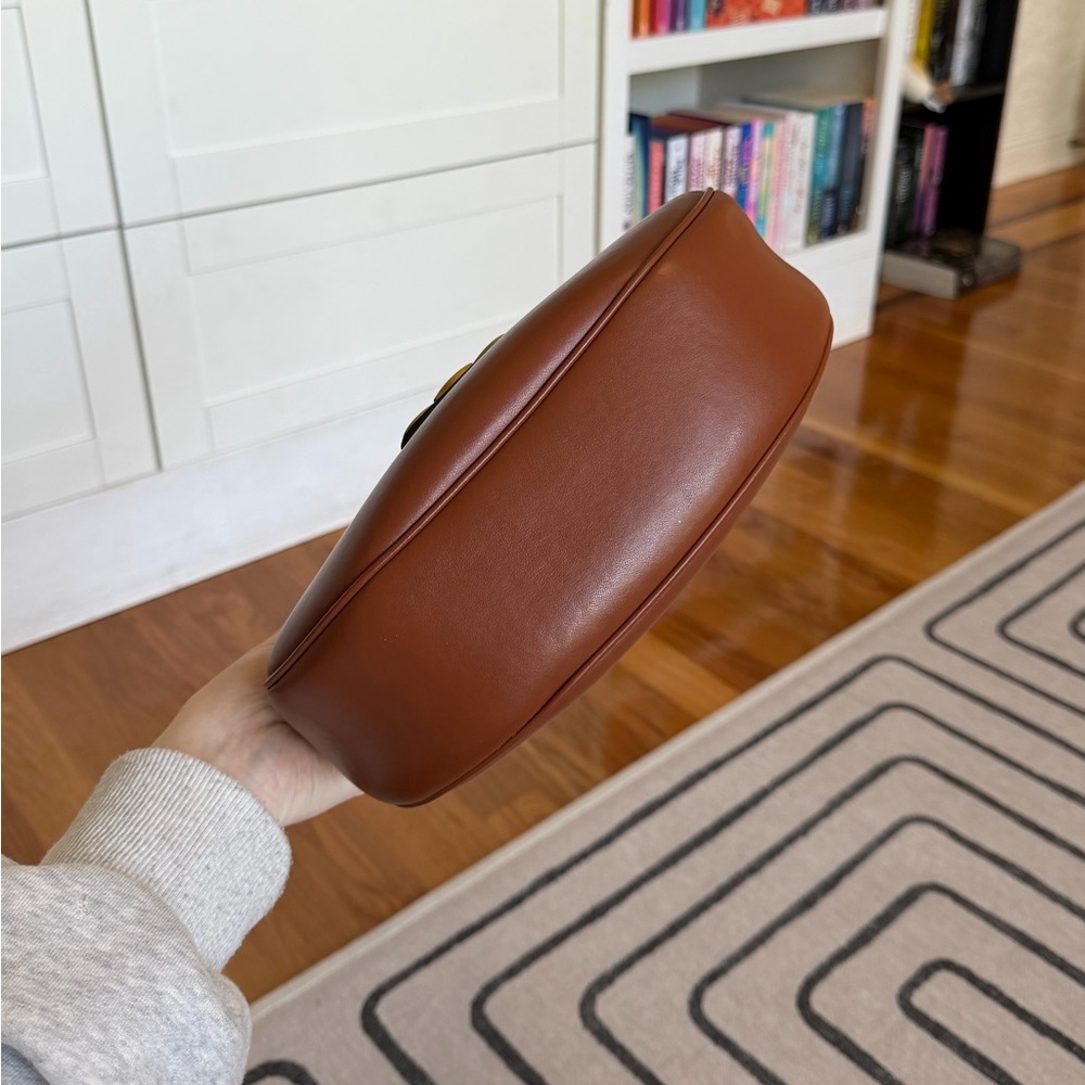 Celine Ava Triomphe Shoulder Bag in Tan - Picture 7 of 13